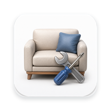 Home services represented in the OtlobFanny app